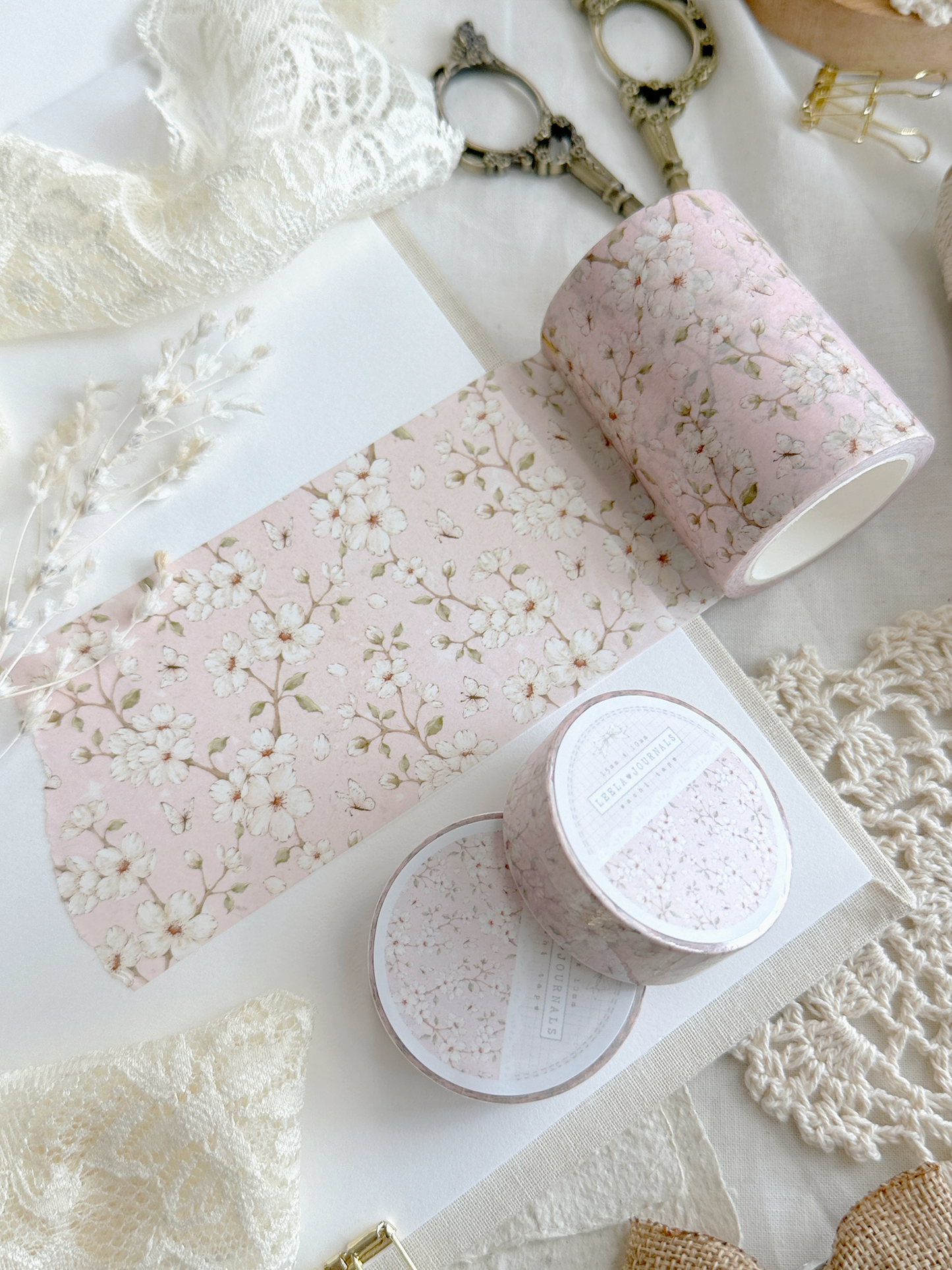 pink sakura washi tape