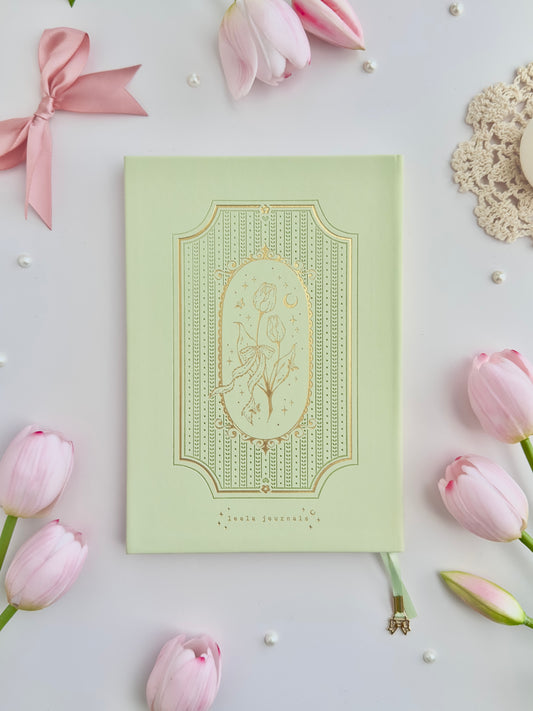 TRP | A5 | tulip spell book - tiana (grid)