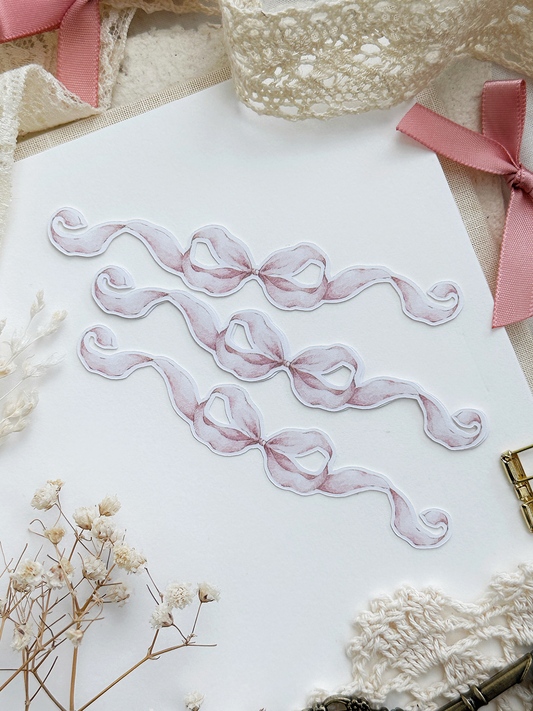 bow sticker flake set 4x.6