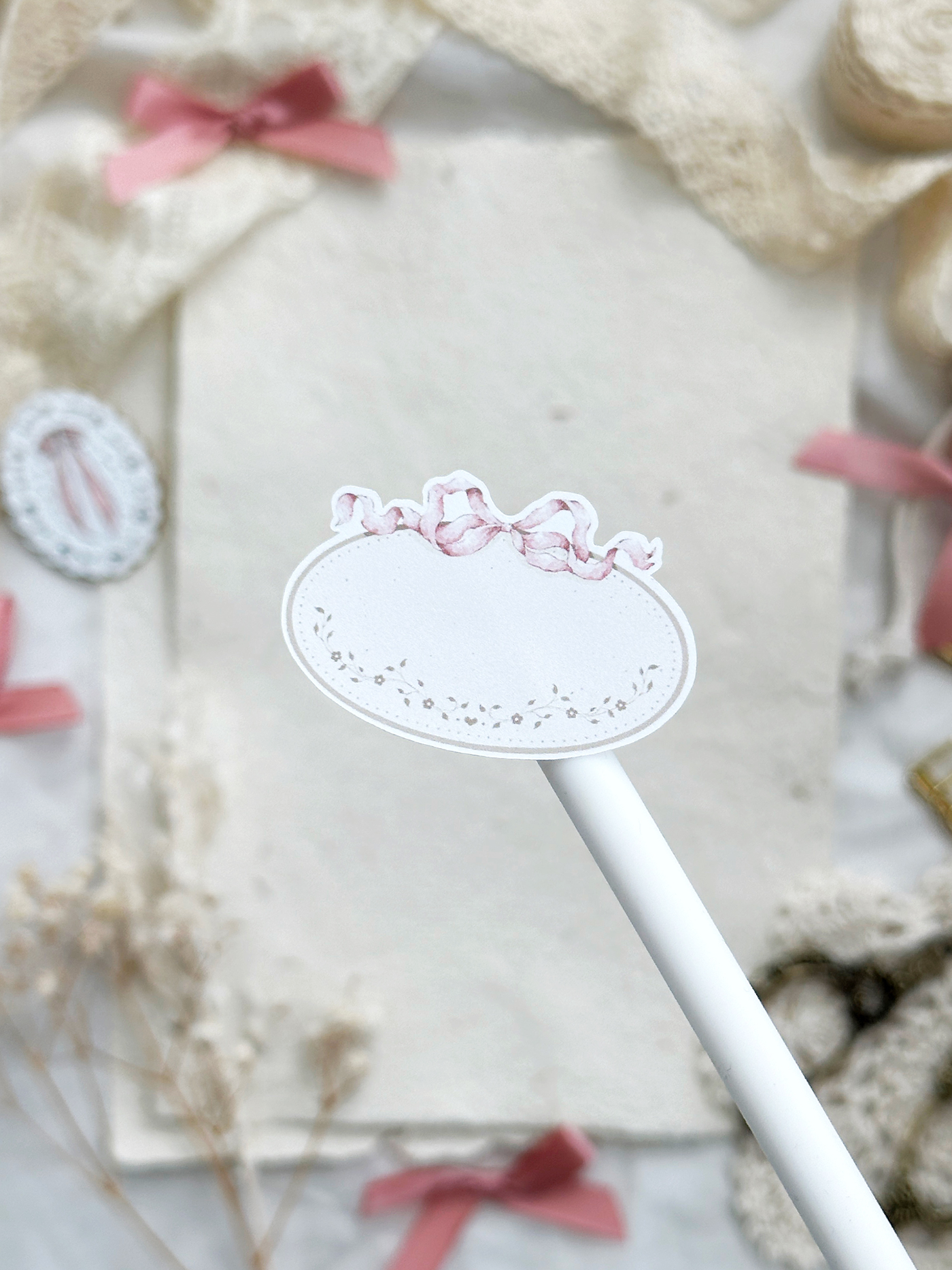 bow frames sticker sheet