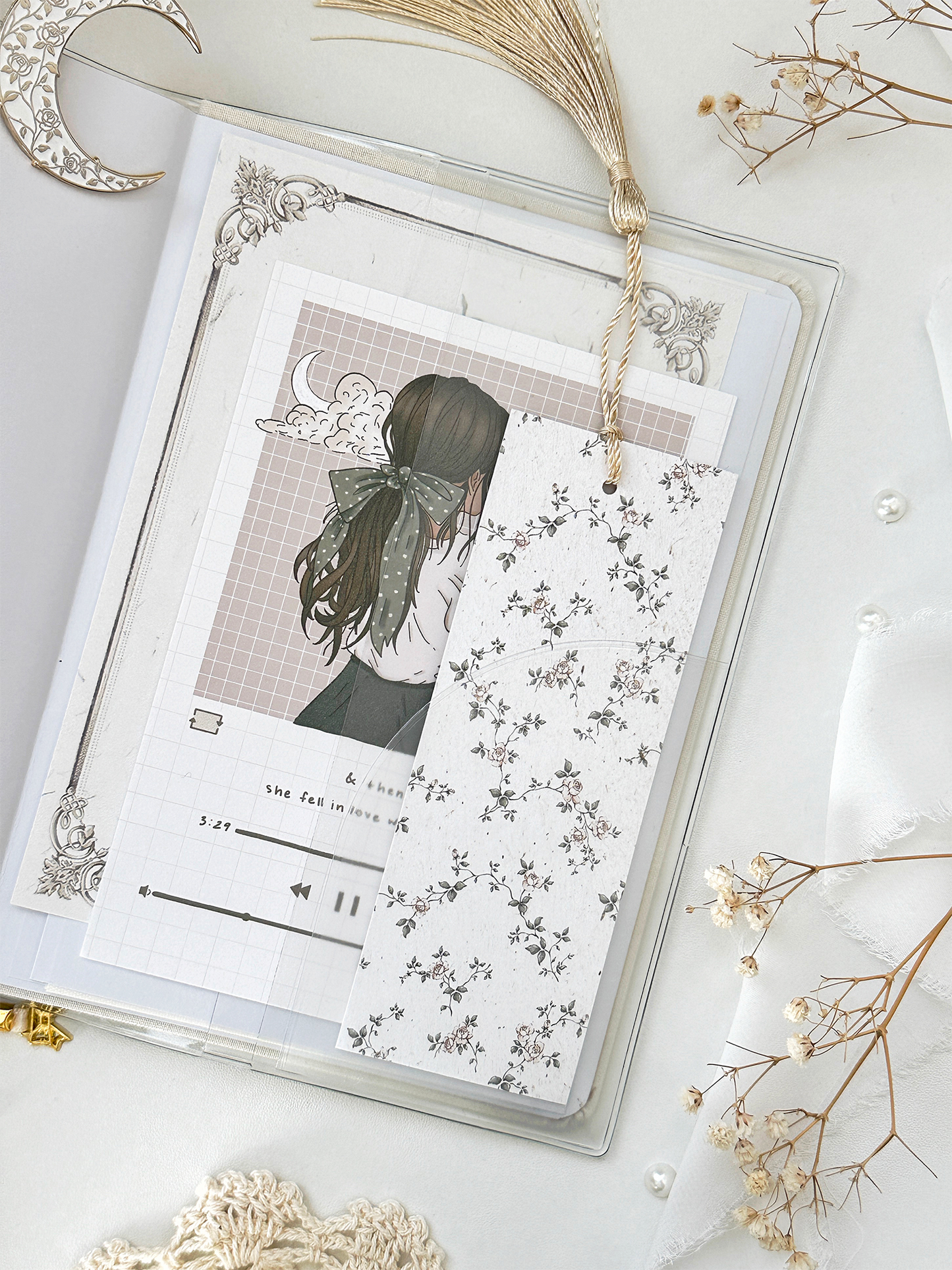 B5 | clear jelly notebook cover