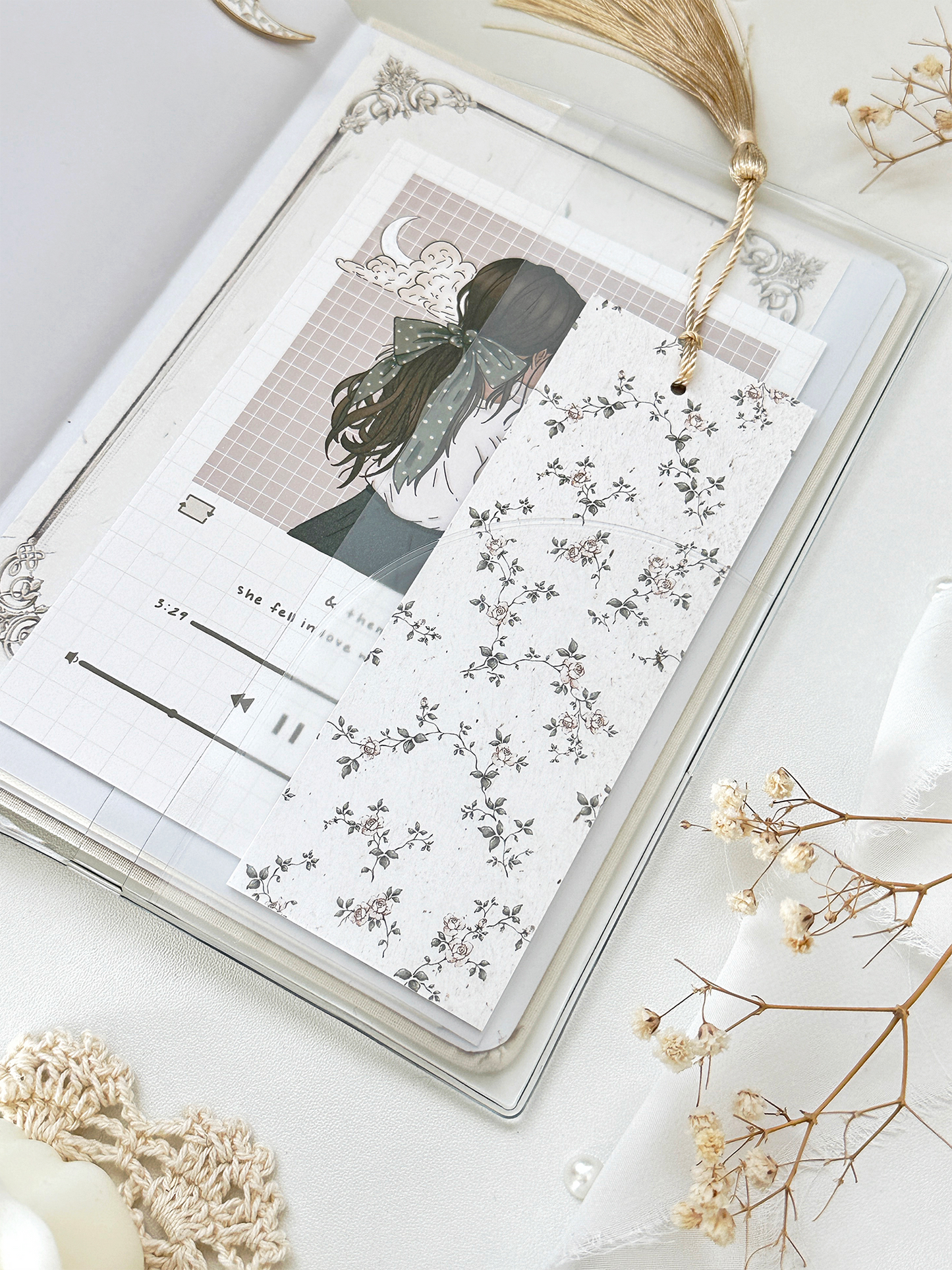 B5 | clear jelly notebook cover