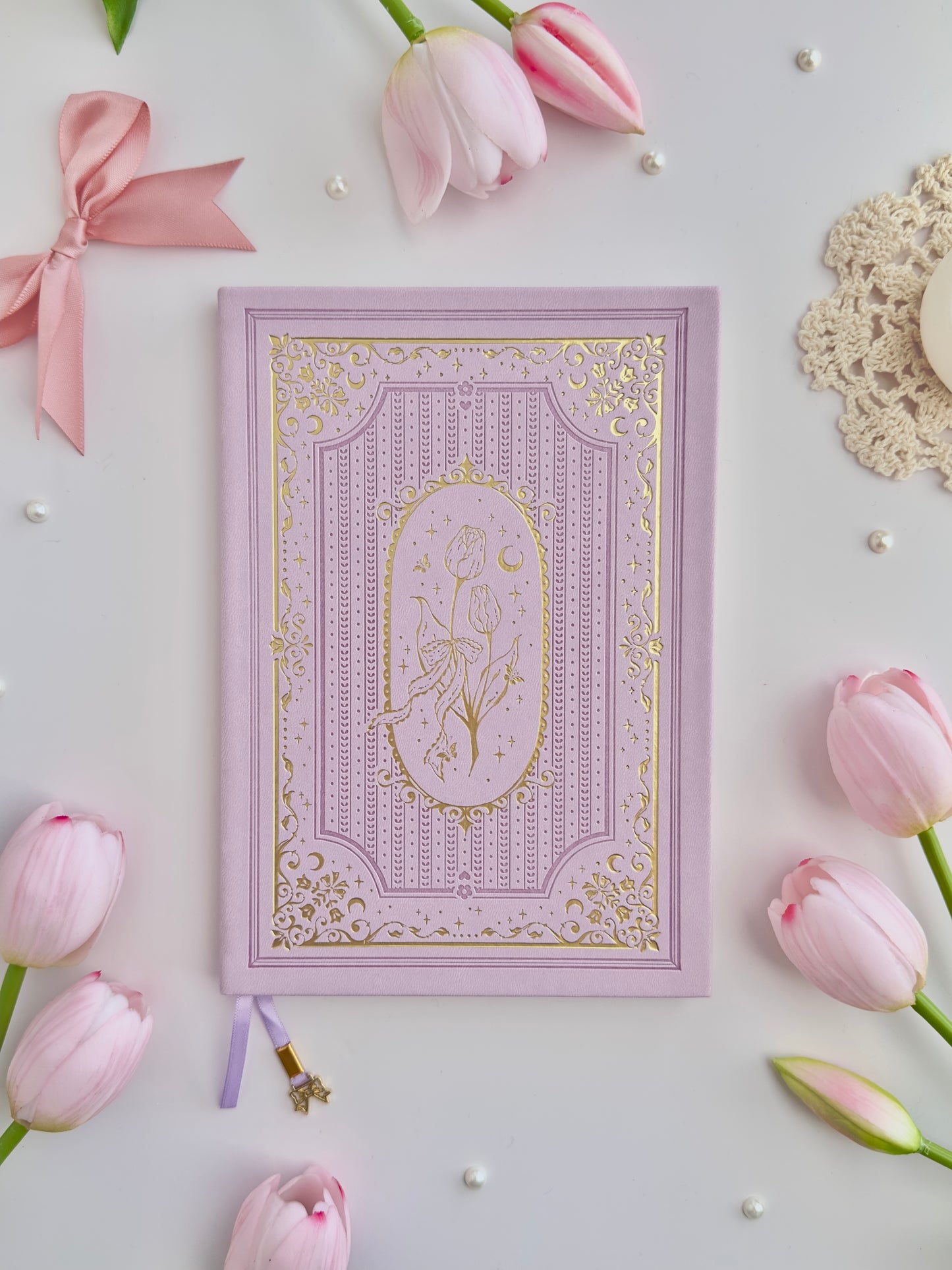 TRP | A5 | tulip spell book - rapunzel (grid)