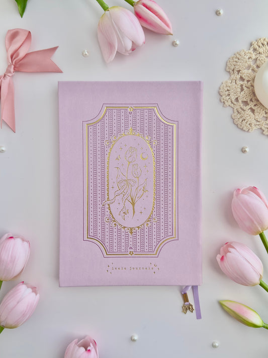 TRP | A5 | tulip spell book - rapunzel (grid)
