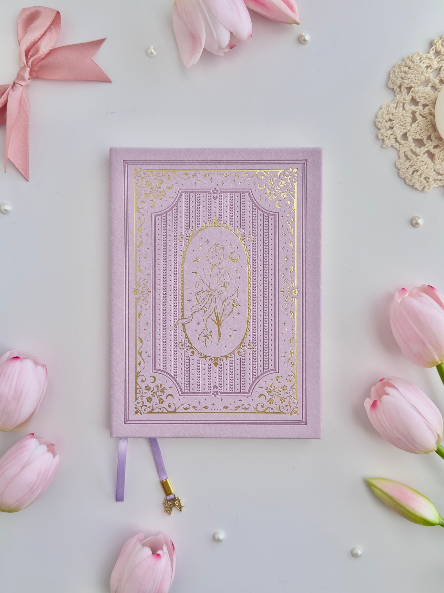 TRP | B6 | tulip spell book - rapunzel (dotted, grid)