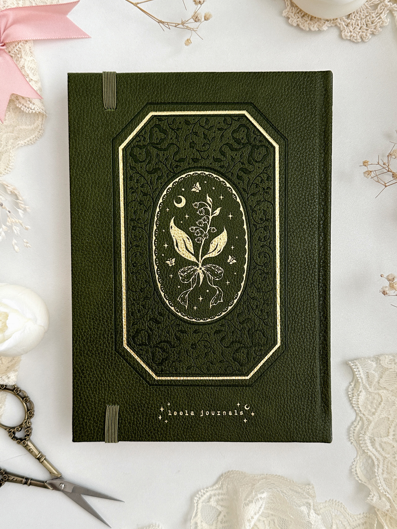 160 gsm | B5 | lily of the valley spell book (dotted)