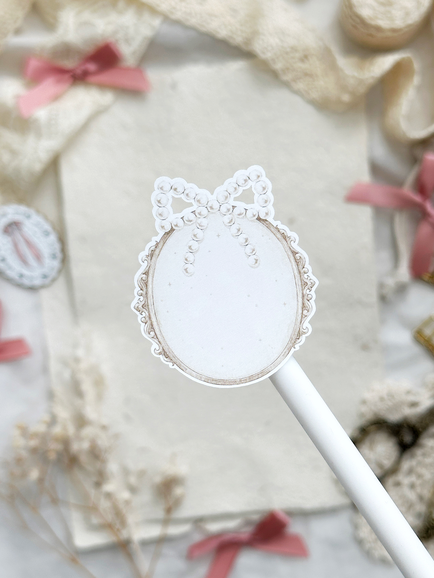 pearl frames sticker sheet - 1pc