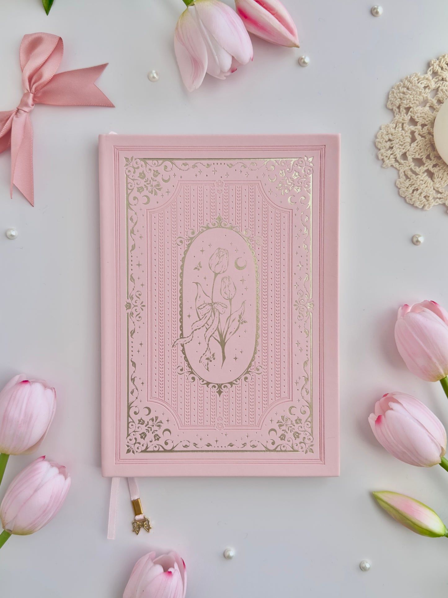 TRP | A5 | tulip spell book - aurora (grid)