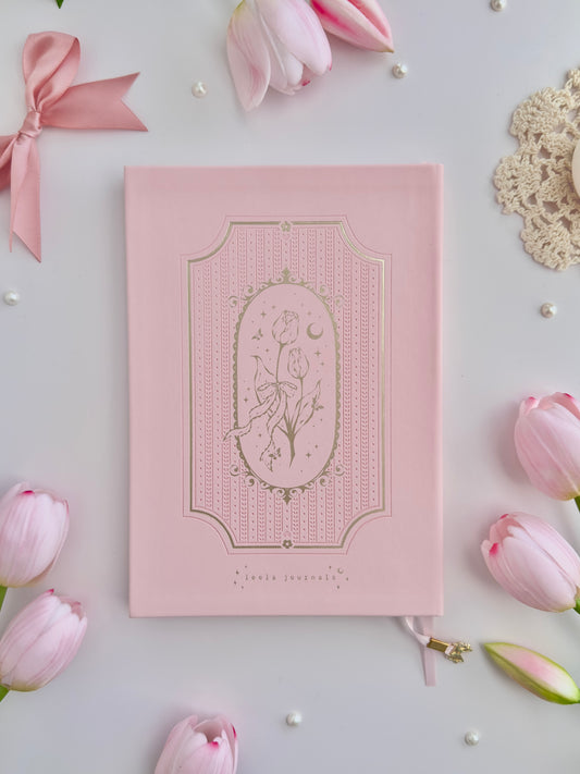 TRP | A5 | tulip spell book - aurora (grid)