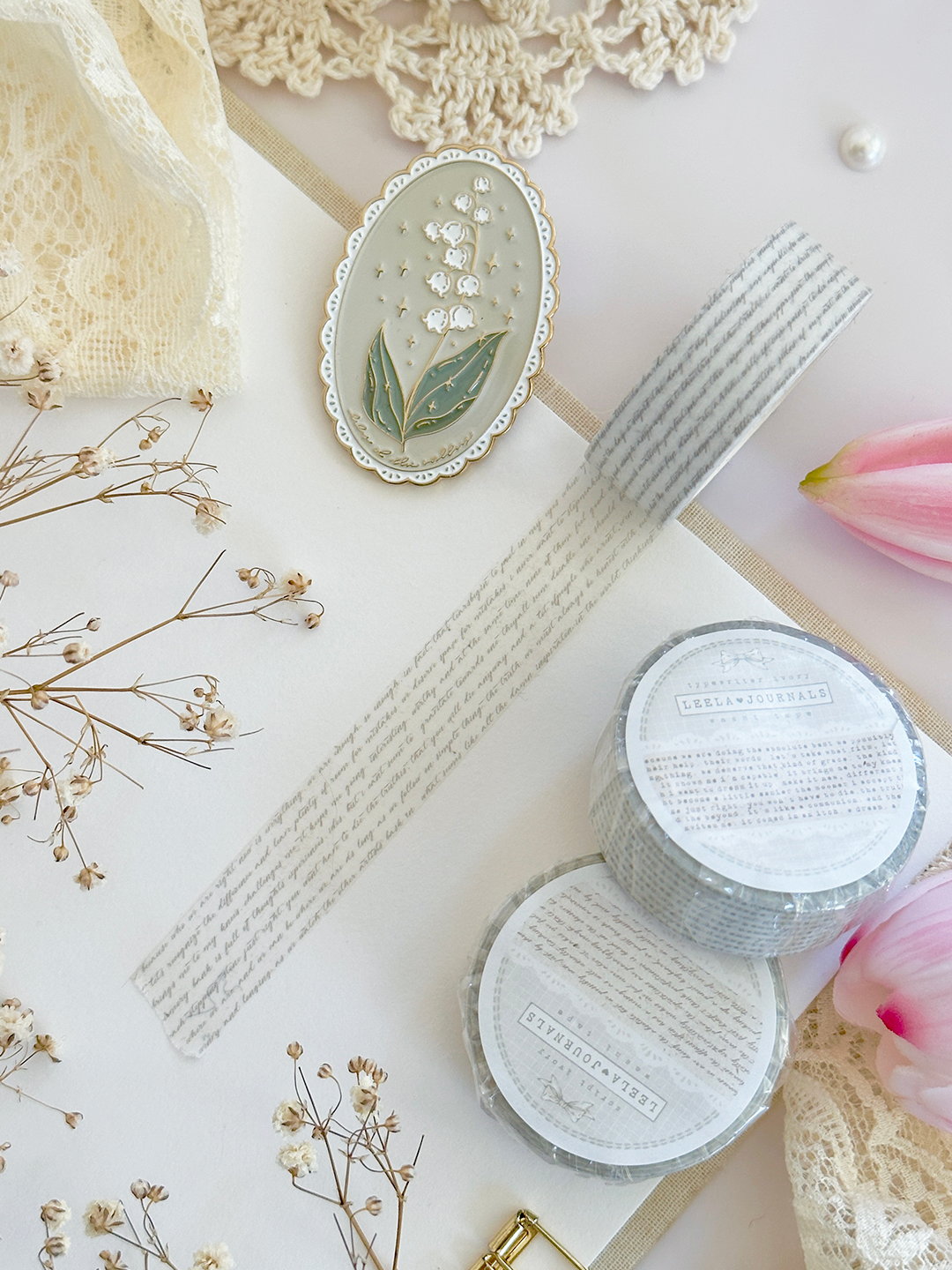 script & type 15mm washi tape (updated colors!)
