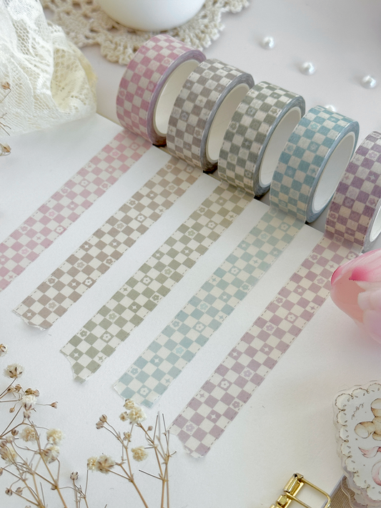 whimsy checks washi tape