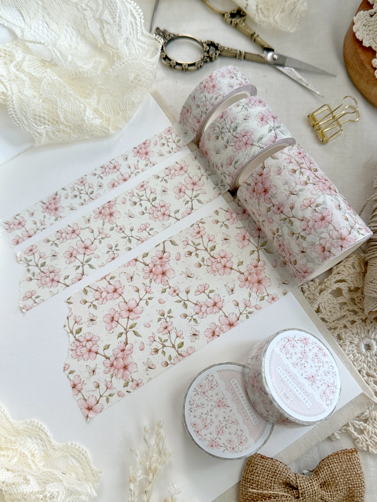 Pink Floral Wrapping 