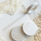 *retiring* white brown grid washi tape
