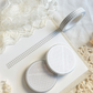 *retiring* white light gray grid washi tape