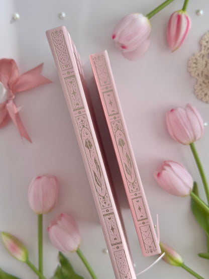 TRP | B6 | tulip spell book - aurora (dotted, grid)