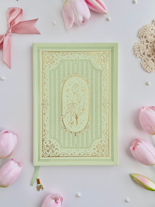 TRP | A5 | tulip spell book - tiana (grid)