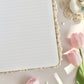 160 gsm | A5 | tulip spell book - aurora (dotted, lined)