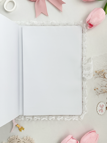 160 gsm | A6 | princess diaries baby notebook (dot, grid)