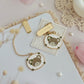 framed bear enamel bookmark pendant