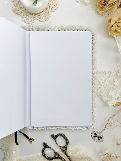 160 gsm | A5 | black lolita notebook (dot, grid)