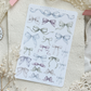whimsical bows mini & large sticker sheets
