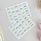 enchanted bows & frames sticker sheets - 3pc set