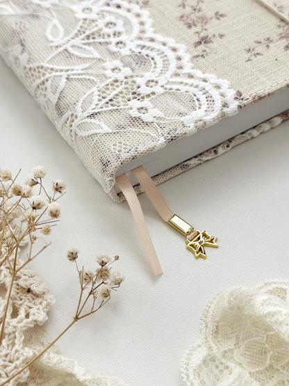 120 gsm | A5 | rose & lace notebook (dotted)