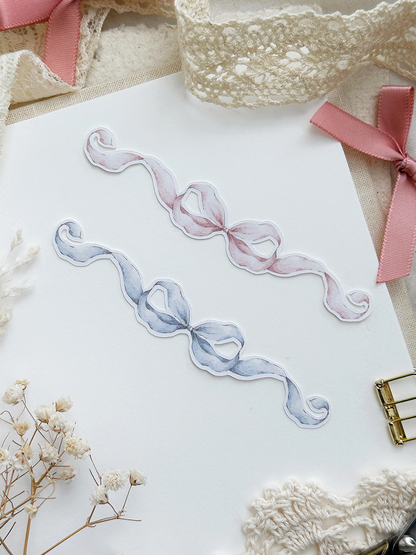 bow sticker flake set 4x.6