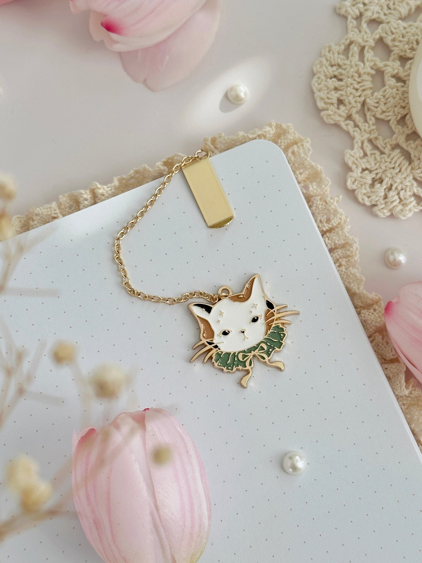 TRP | A5 | calico cat notebook (grid)
