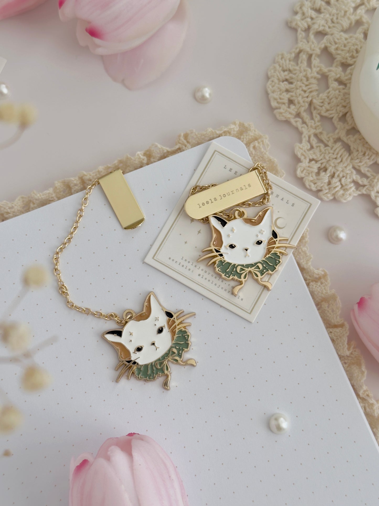 TRP | B6 | calico cat notebook (dotted, grid)