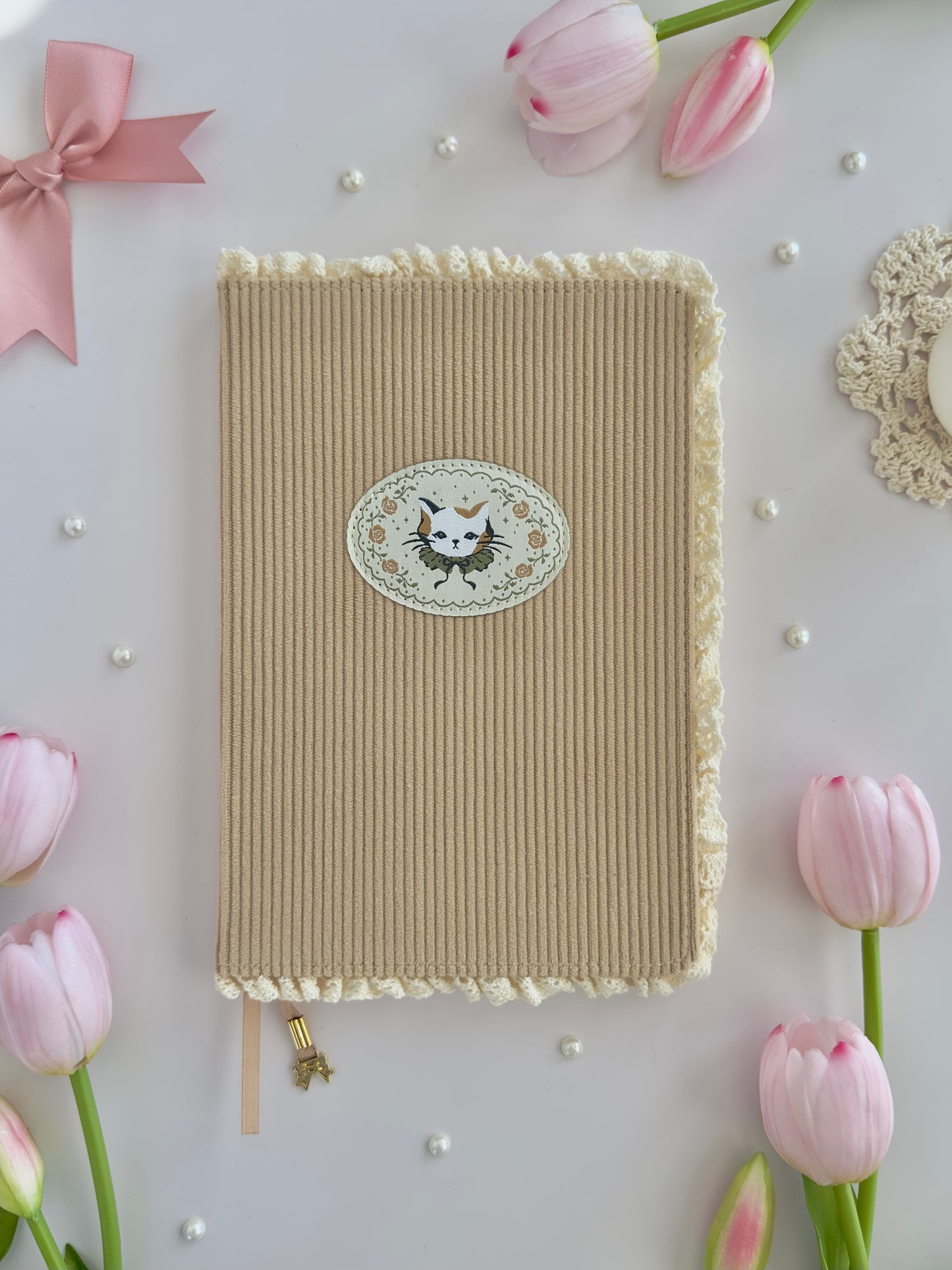 TRP | A5 | calico cat notebook (grid)