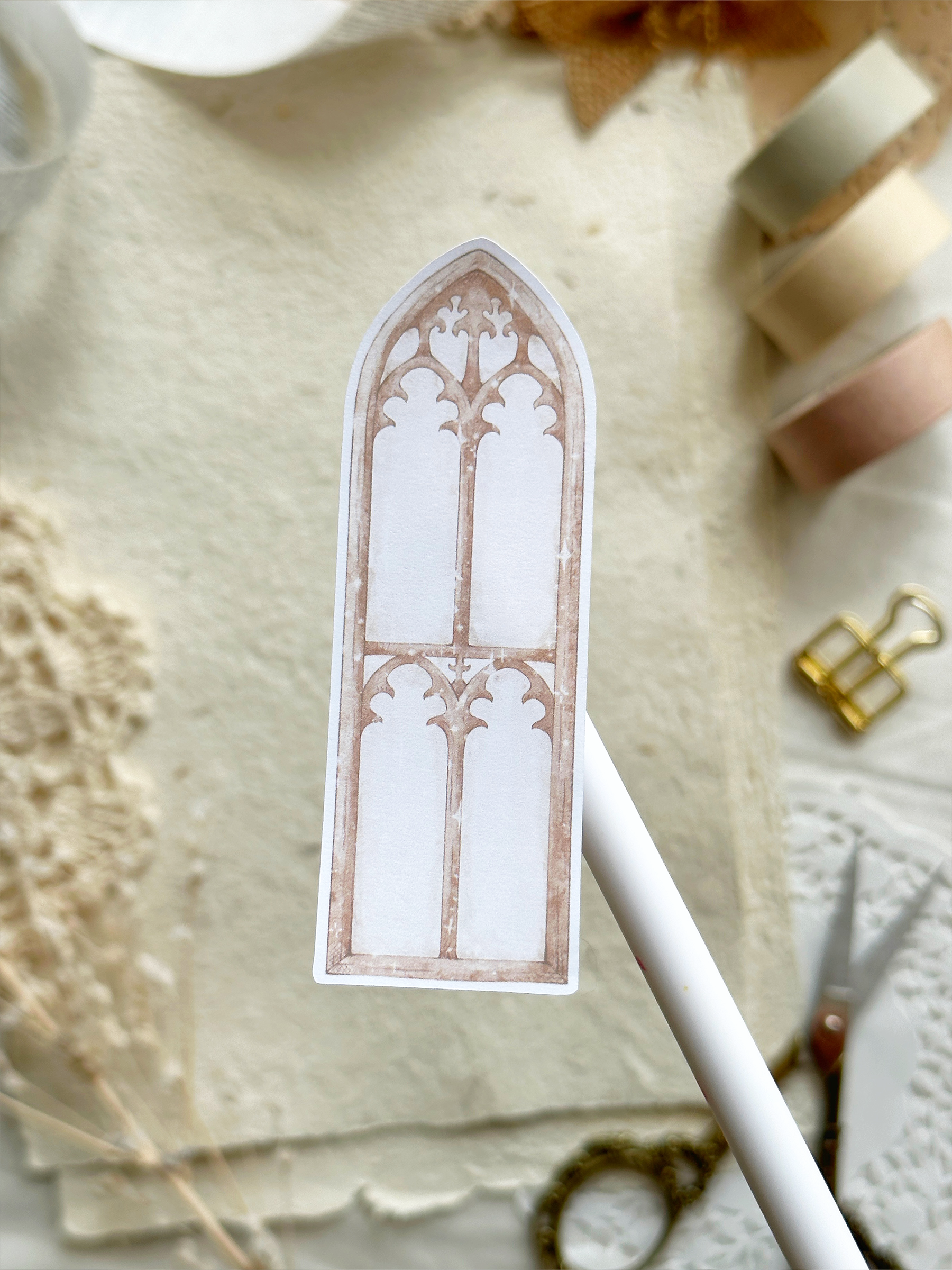 cathedral window stickers