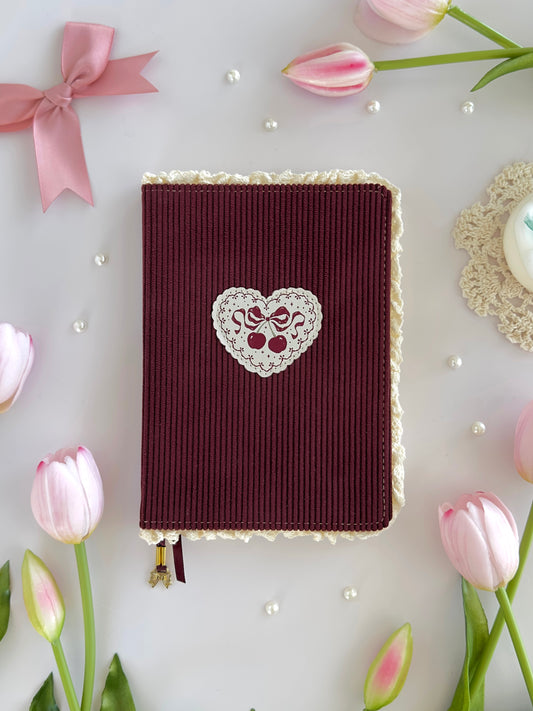 TRP | B6 | cherry cake notebook (dotted, grid)