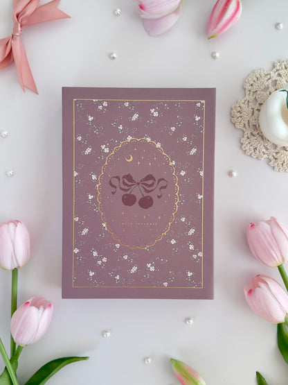 TRP | B6 | cherry cake notebook (dotted, grid)