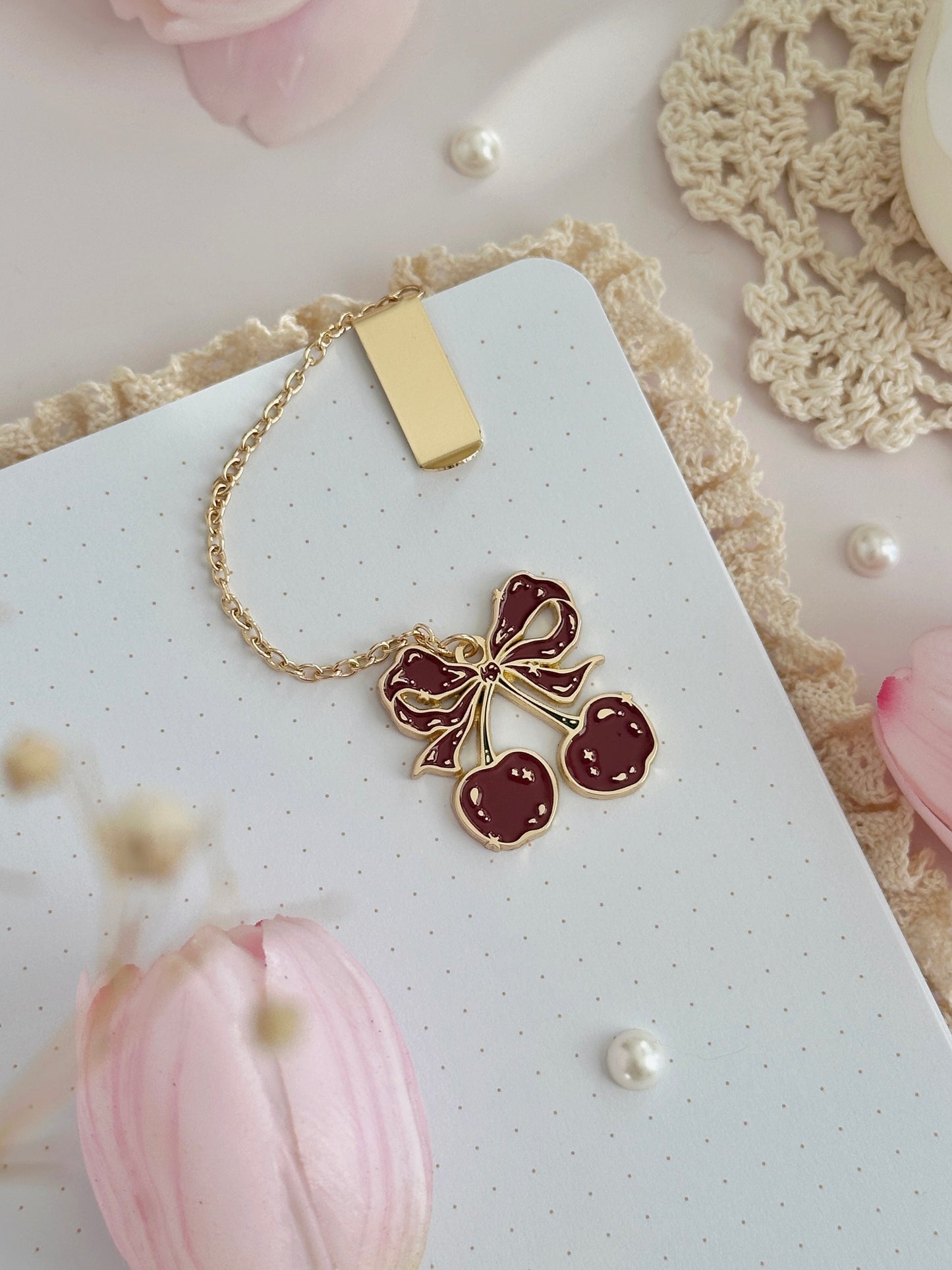 TRP | B6 | cherry cake notebook (dotted, grid)