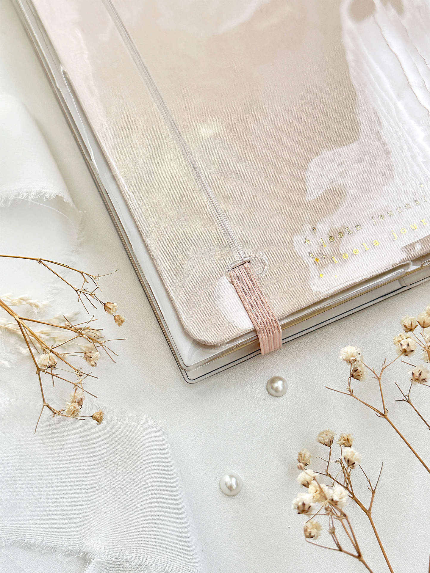 A5 reg | clear jelly notebook cover