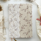 120 gsm | A5 | rose & lace notebook
