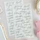 monthly & weekly headers 1 sticker sheet - 3pc set