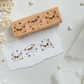 flying love letters wood stamp