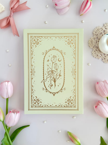 160 gsm | A5 | tulip spell book - tiana (sketchbook)