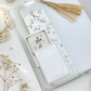 B5 | clear jelly notebook cover