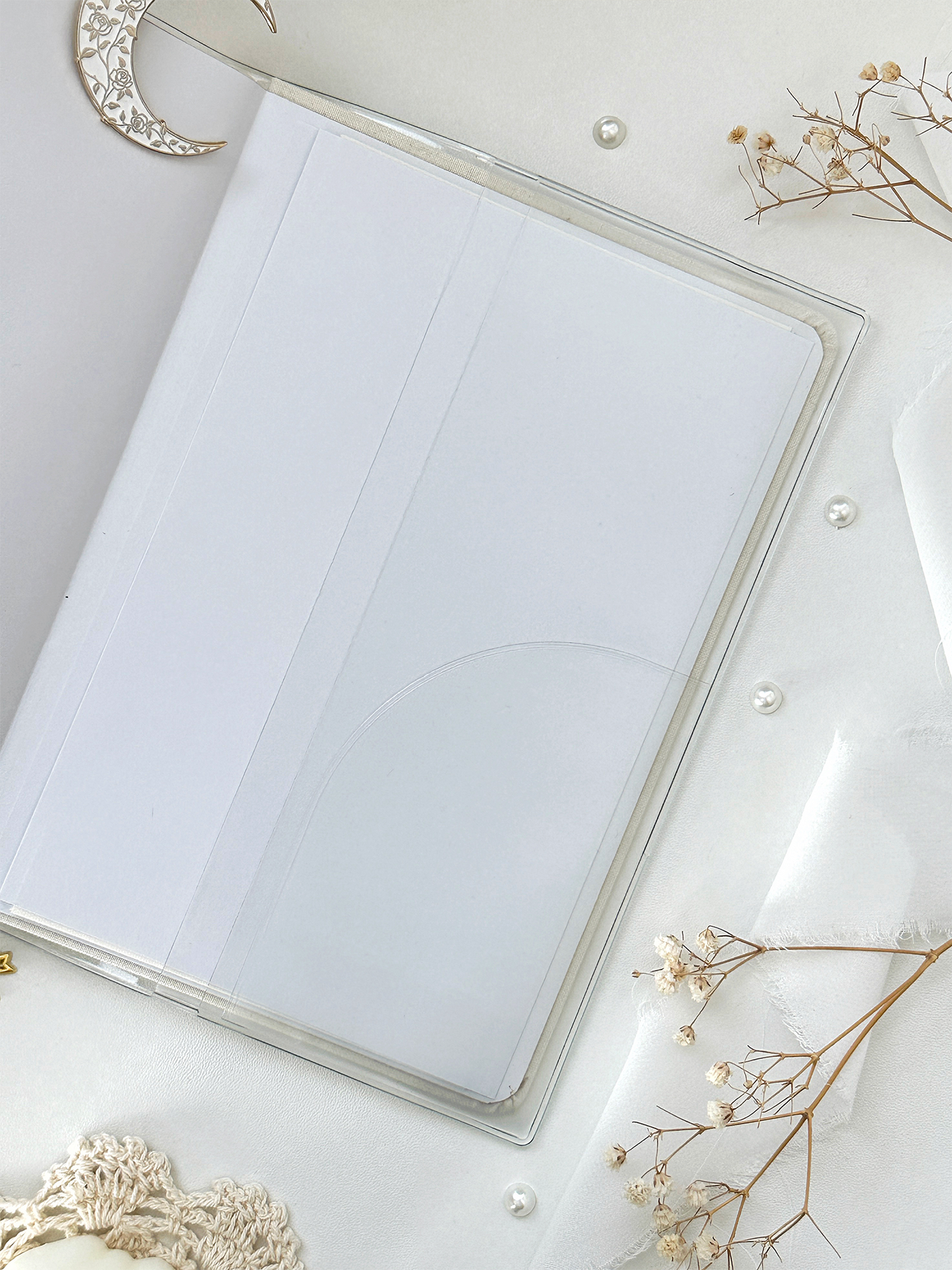A5 small | clear jelly notebook cover