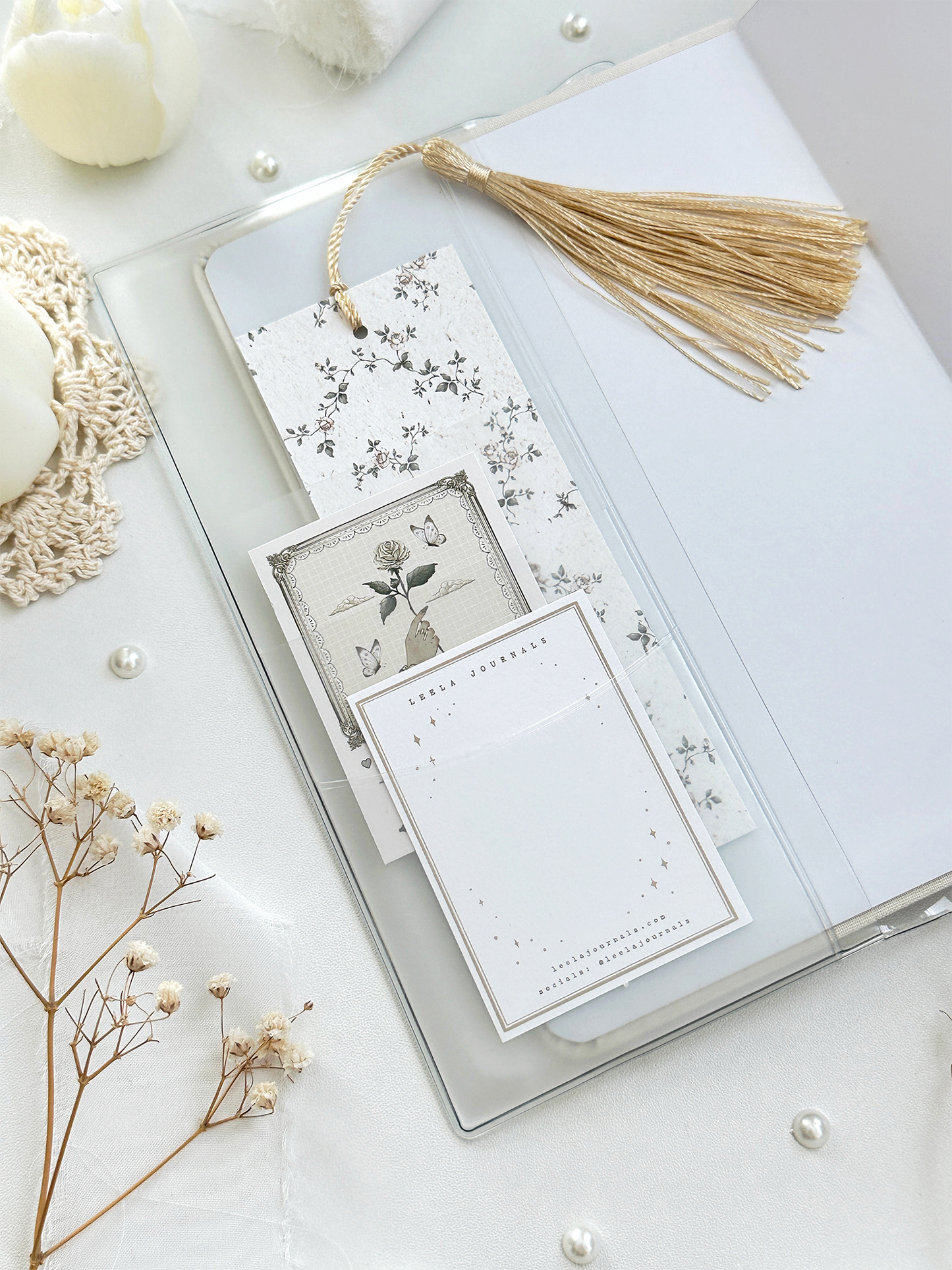 A5 reg | clear jelly notebook cover