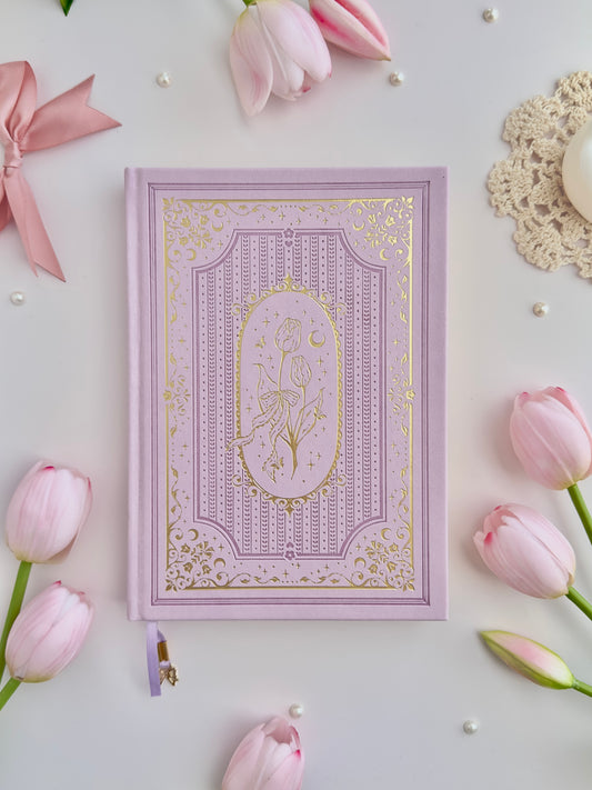 160 gsm | A5 | tulip spell book - rapunzel (sketchbook)
