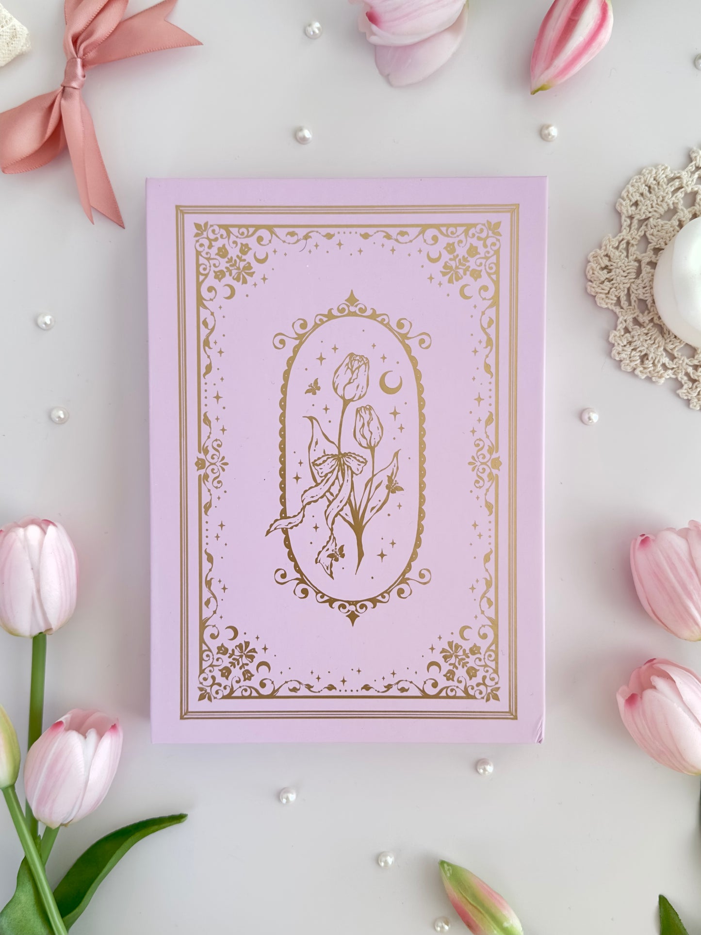 TRP | A5 | tulip spell book - rapunzel (grid)