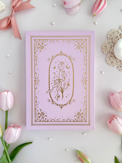 160 gsm | A5 | tulip spell book - rapunzel (sketchbook)