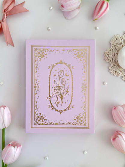 TRP | B6 | tulip spell book - rapunzel (dotted, grid)