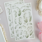 lily of the valley & frames 1 sticker sheet - 2pc set