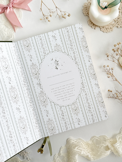 160 gsm | B5 | lily of the valley spell book (dotted)