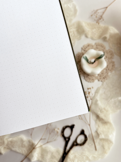 160 gsm | B5 | lily of the valley spell book (dotted)